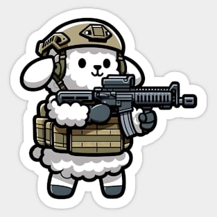 Tactical Sheep Sticker